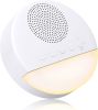 White Noise Sound Machine for Sleeping Baby Kid Adult Office Privacy with 24 Soothing Sounds, Portable Sleep Machine White Noise Fan Natural Sound, Ba