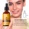 DOUBLE SIZED 2 Oz Vitamin C Serum for Face with Hyaluronic Acid and Vitamin E Brightening Face Serum Natural Anti Aging Serum with Antioxidants Reduce