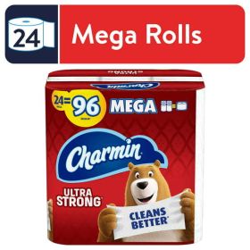 Charmin Ultra Strong Toilet Paper, 24 Mega Roll (Brand: Charmin)